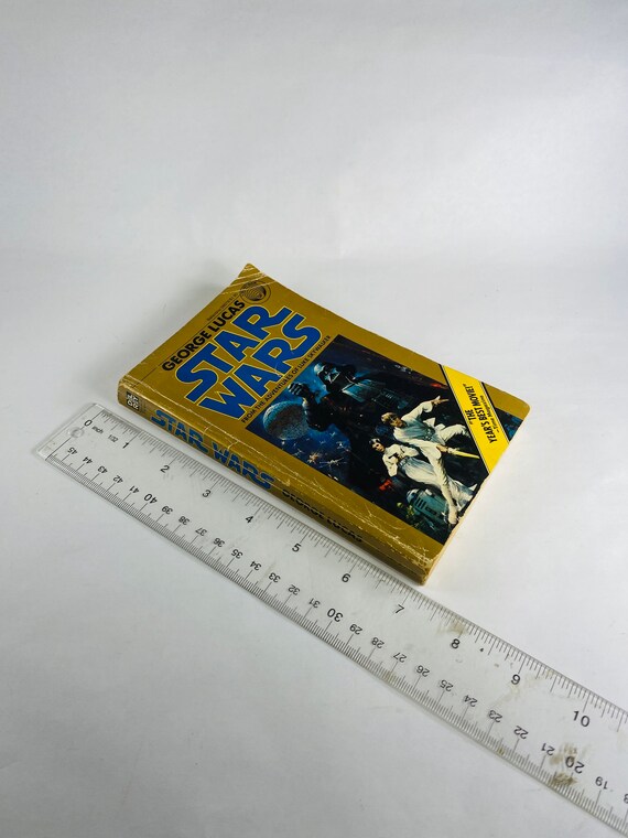 Star Wars Vintage Paperback Book Circa 1977 George Lucas Luke