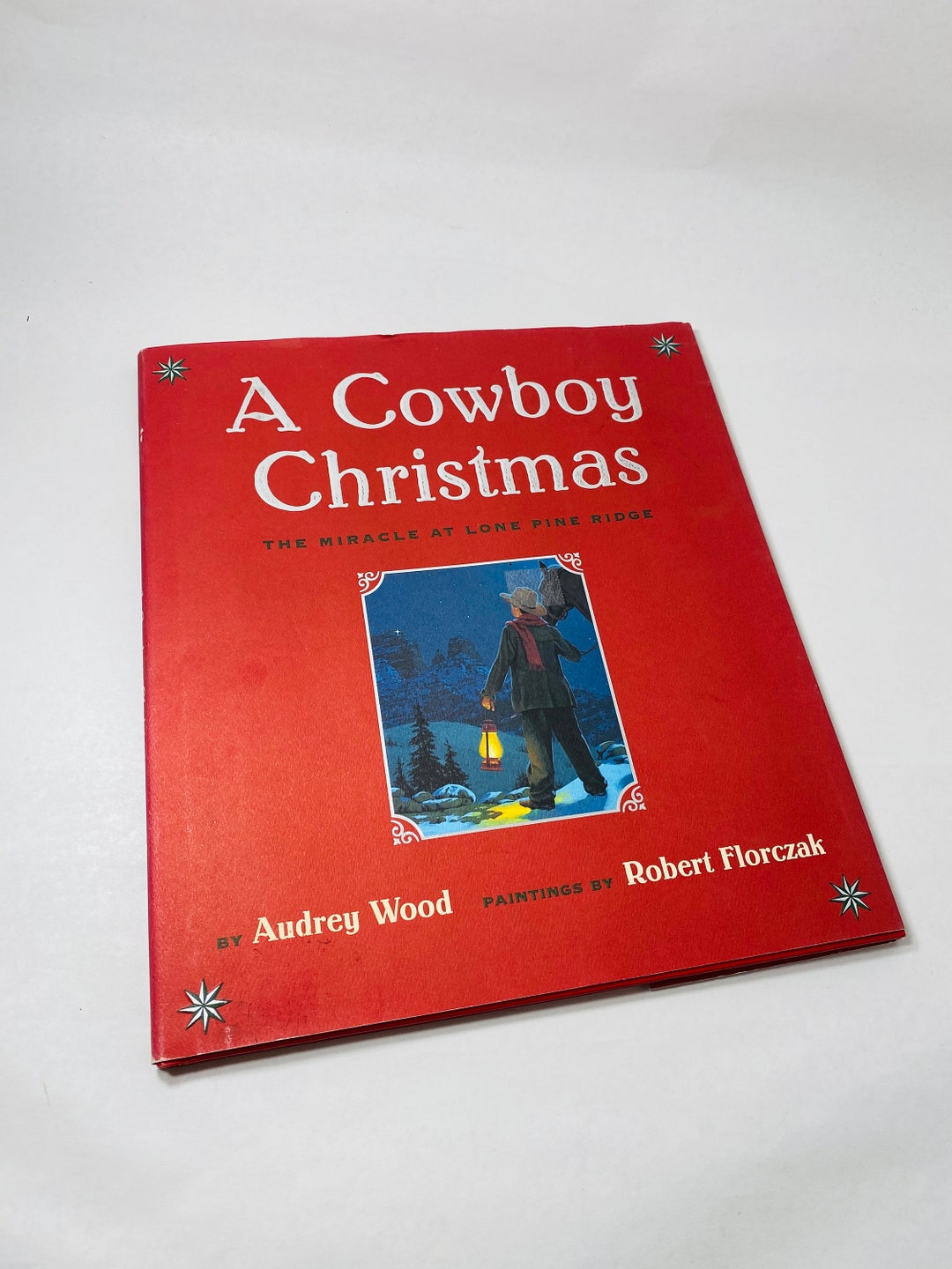 Cowboy Christmas FIRST EDITION Vintage Children's Book Circa 2000 Lone