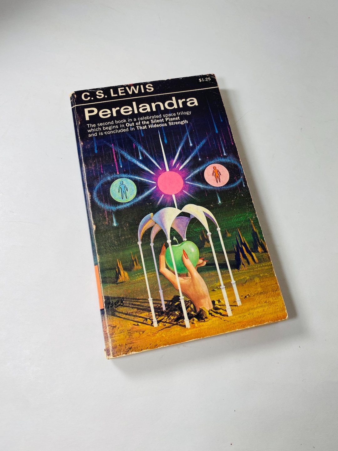 1973 CS Lewis Space Trilogy Book Perelandra. Vintage Paperback About ...