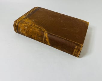 Ring And The Book antique by Robert Browning circa 1886 vintage collectible by the leading English Victorian poet, Two Volumes in One