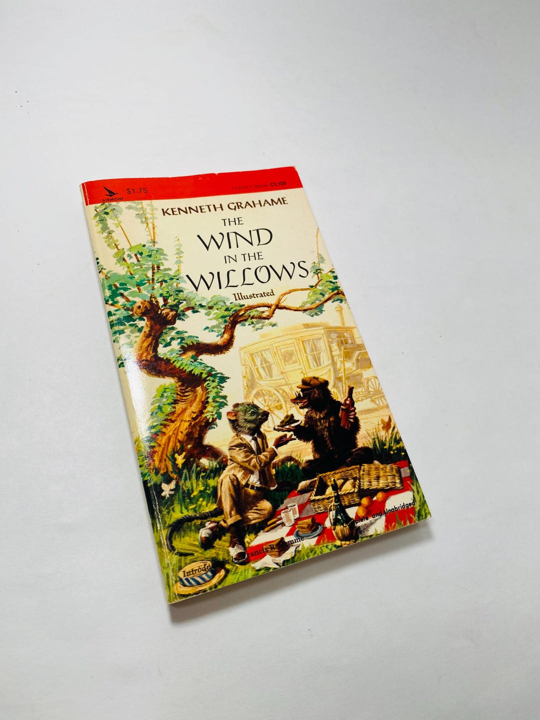 1966 Wind in the Willows Vintage Paperback Book by Kenneth Grahame ...