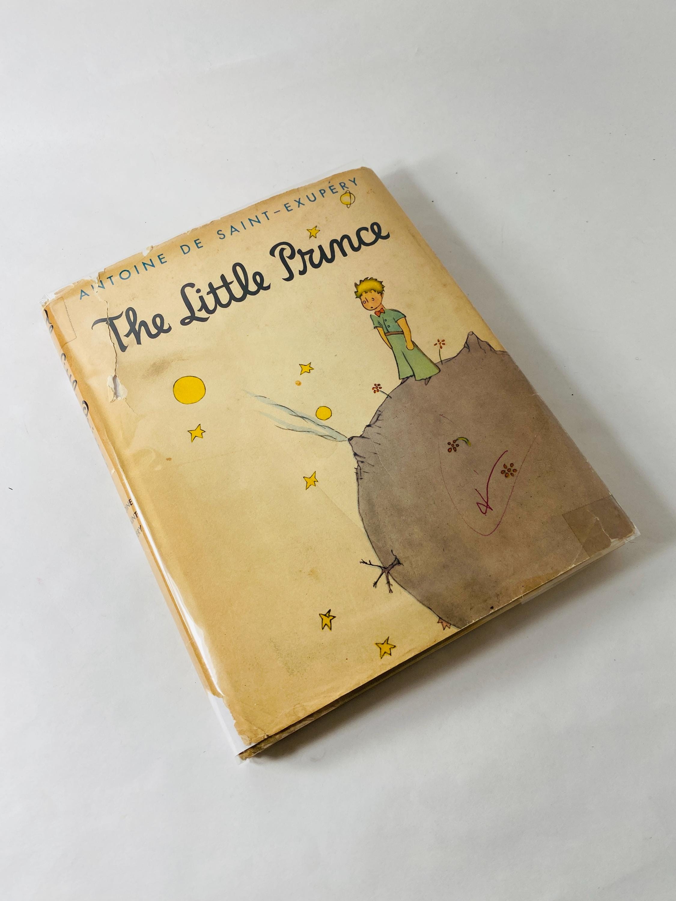 The Little Prince FIRST EDITION Vintage Book Circa 1943 by Antoine