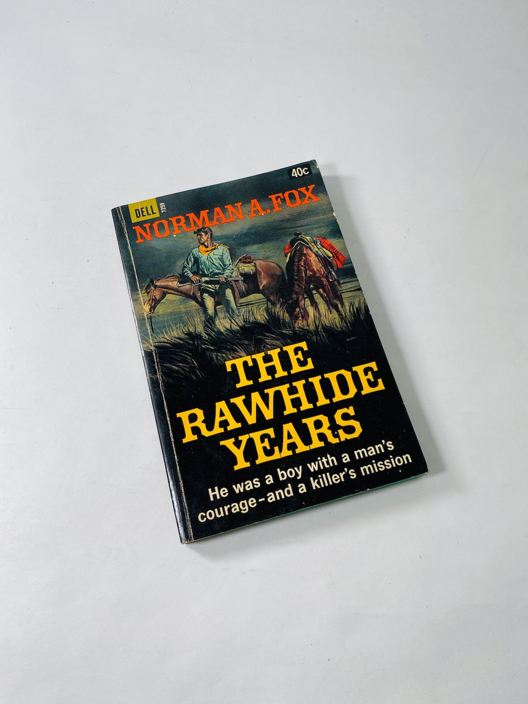 Rawhide Ranch Books Rawhide Years by Norman Fox Vintage Paperback Book 1964 Story of a ...