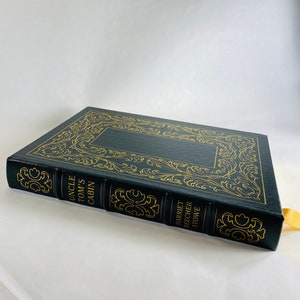 Uncle Tom&#39;s Cabin by Harriet Beecher Stowe Life Among the Lowly vintage leather Easton Press Anti-slavery book circa 1979 Civil War