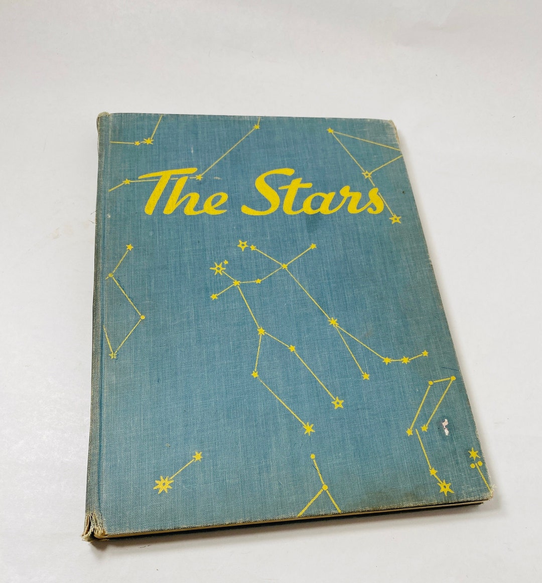 The Stars Constellations Early Printing Vintage Book Circa 1967 by HA ...