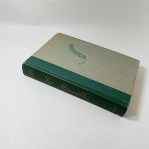 1954 Les Miserables by Victor Hugo vintage book Christmas Chanukah gift