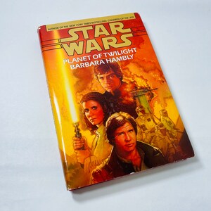 Star Wars vintage book Planet of Twighlight circa 1997 George Lucas. Young Jedi Knights. Book lover gift