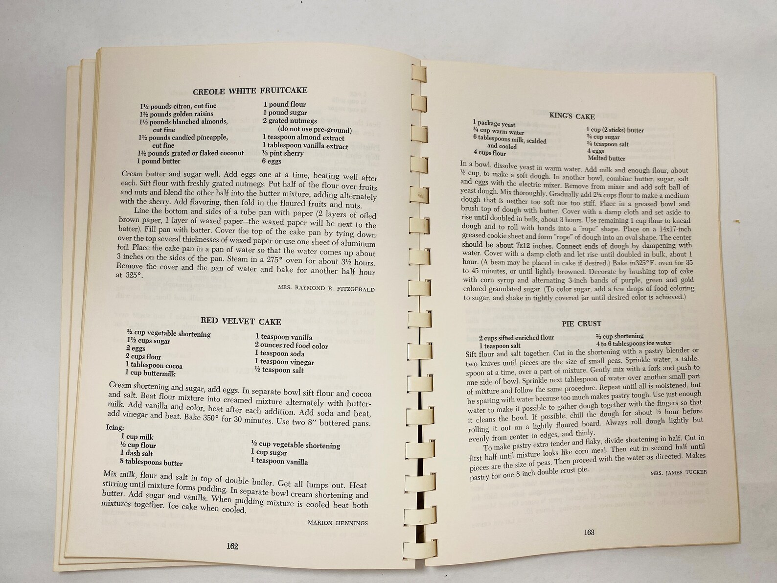 SIGNED New Orleans Recipes and Reminiscences Vintage Spiral Cookbook ...