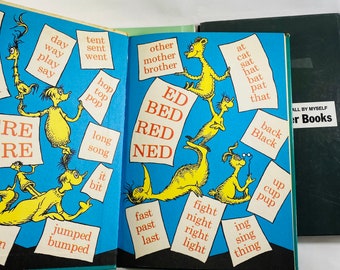 1960s Dr Seuss Vintage Beginner I Can Read Books Hop on Pop, Ten