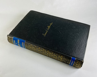 Poems in Praise of Practically Nothing vintage book Treasury of Humorous Verse by Hoffenstein BEAUTIFUL Black and Gold binding
