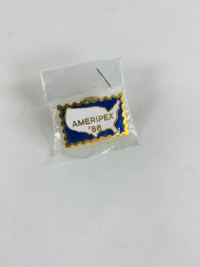stamp postal lapel Mail Accessory 1980s Olympics Love Post Office /& Mail Carrier Vintage enamel pins
