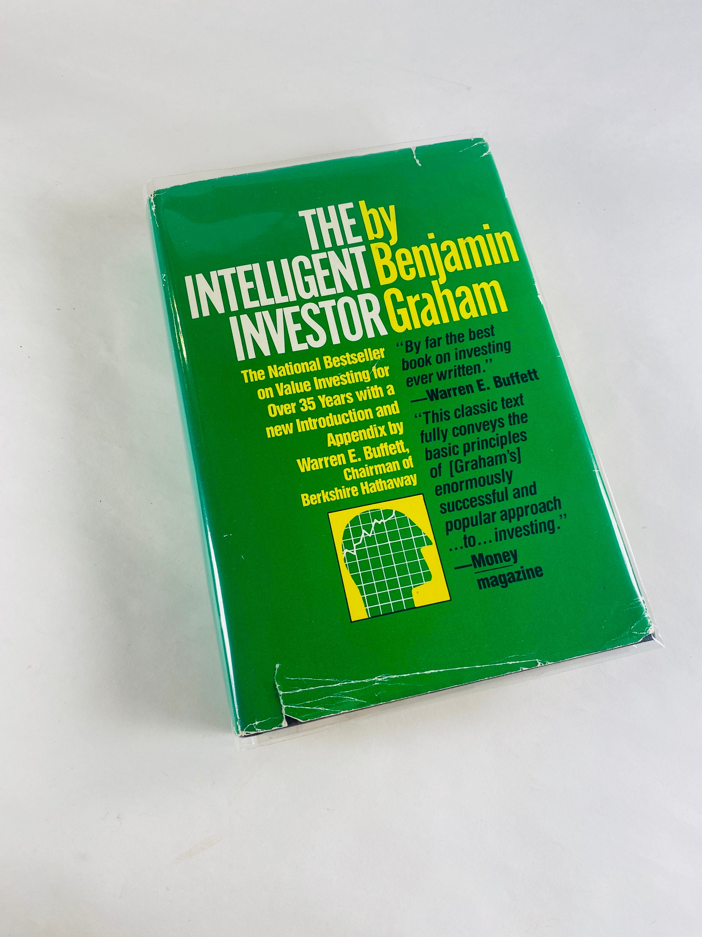 Intelligent Investor Vintage Book by Benjamin Graham Circa 1986 Practical  Counsel Stock Market Collectible Father's Day Gift Wall Street 