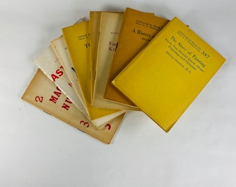 Little Blue Books numbers, astronomy, weather, nature of science, sculpture, painting Haldeman-Julius booklets