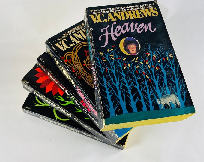 Flowers in the Attic VC Andrews Vintage Paperback Books Heaven, If