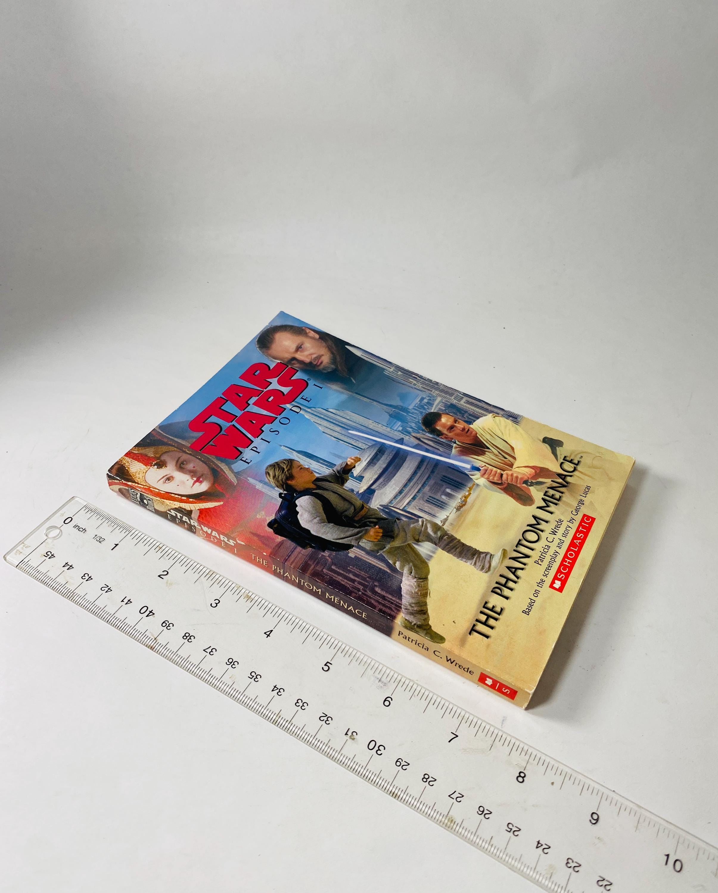 Phantom Menace Vintage Scholastic Paperback Book Circa 2004 by