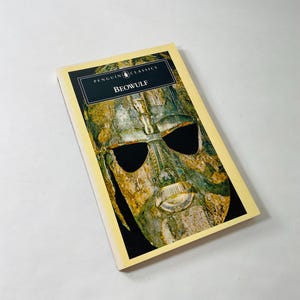 Beowulf vintage Penguin paperback book Anglo Saxon classic translated by Burton Raffel circa 1957