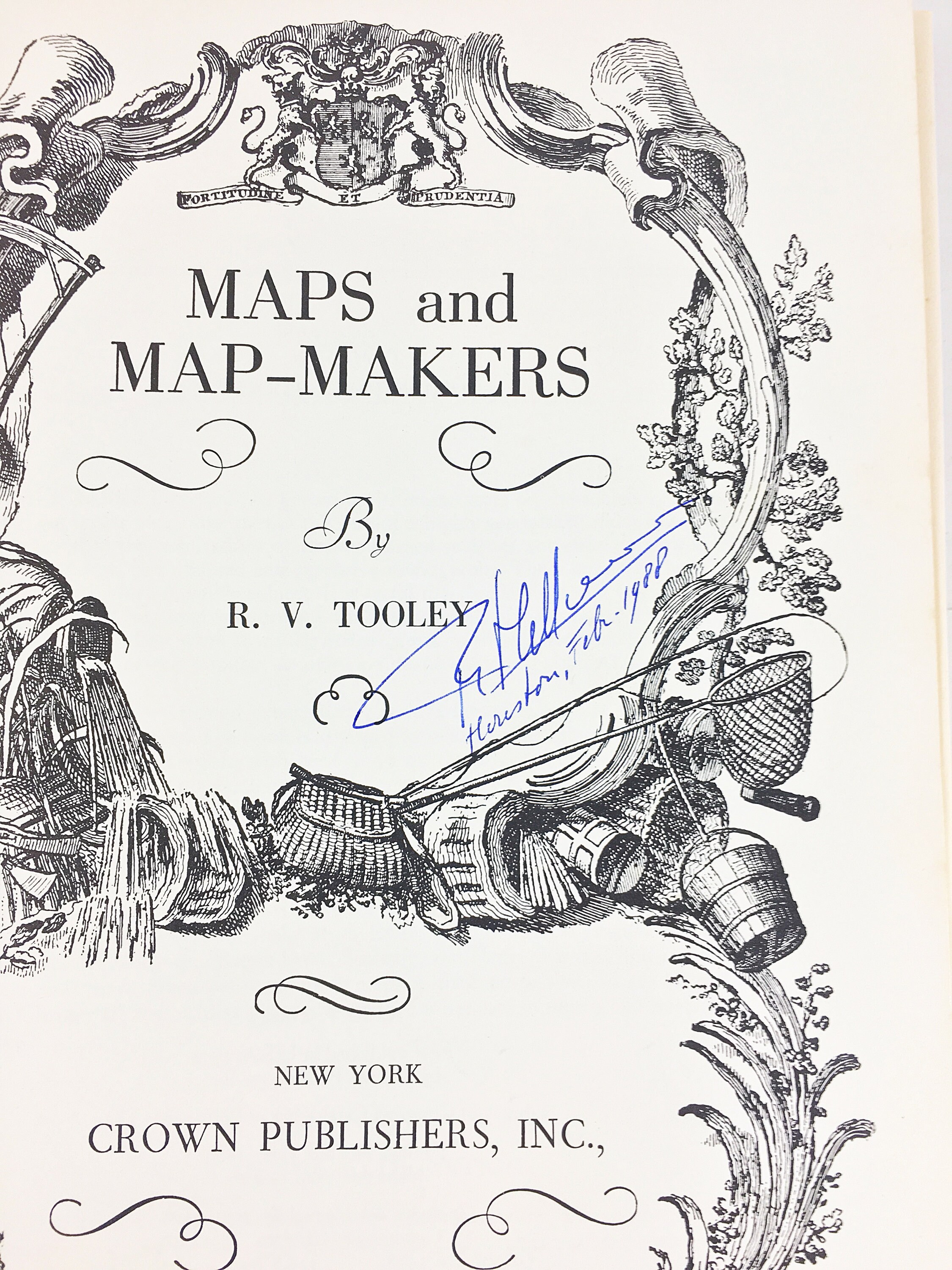 洋書 MAPS AND MAP- MAKERS RV TOOLEY Maps and Map-Makers: Tooley, R.V., B&W and Color