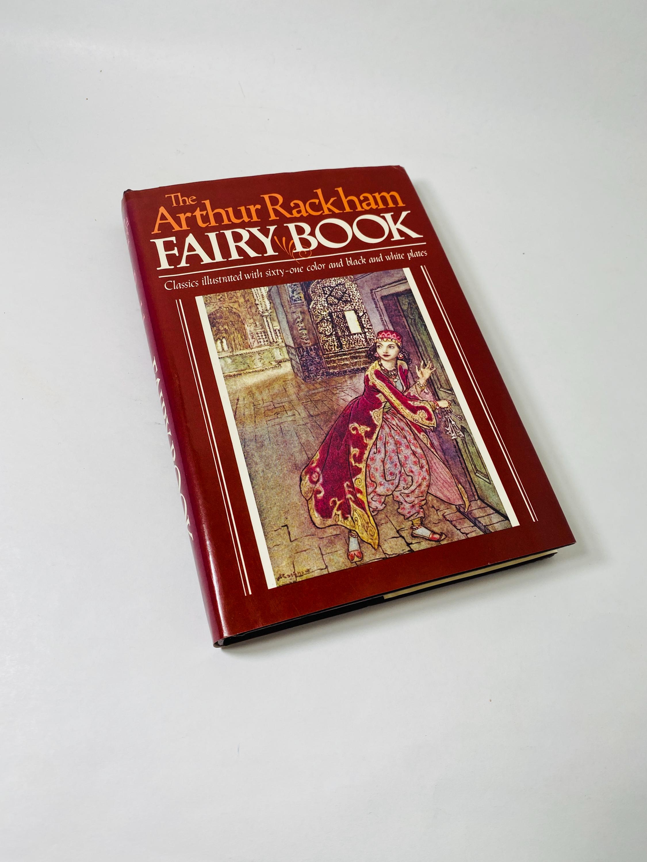 Fairy Book Arthur Rackham Illustrated Vintage Book Circa 1977