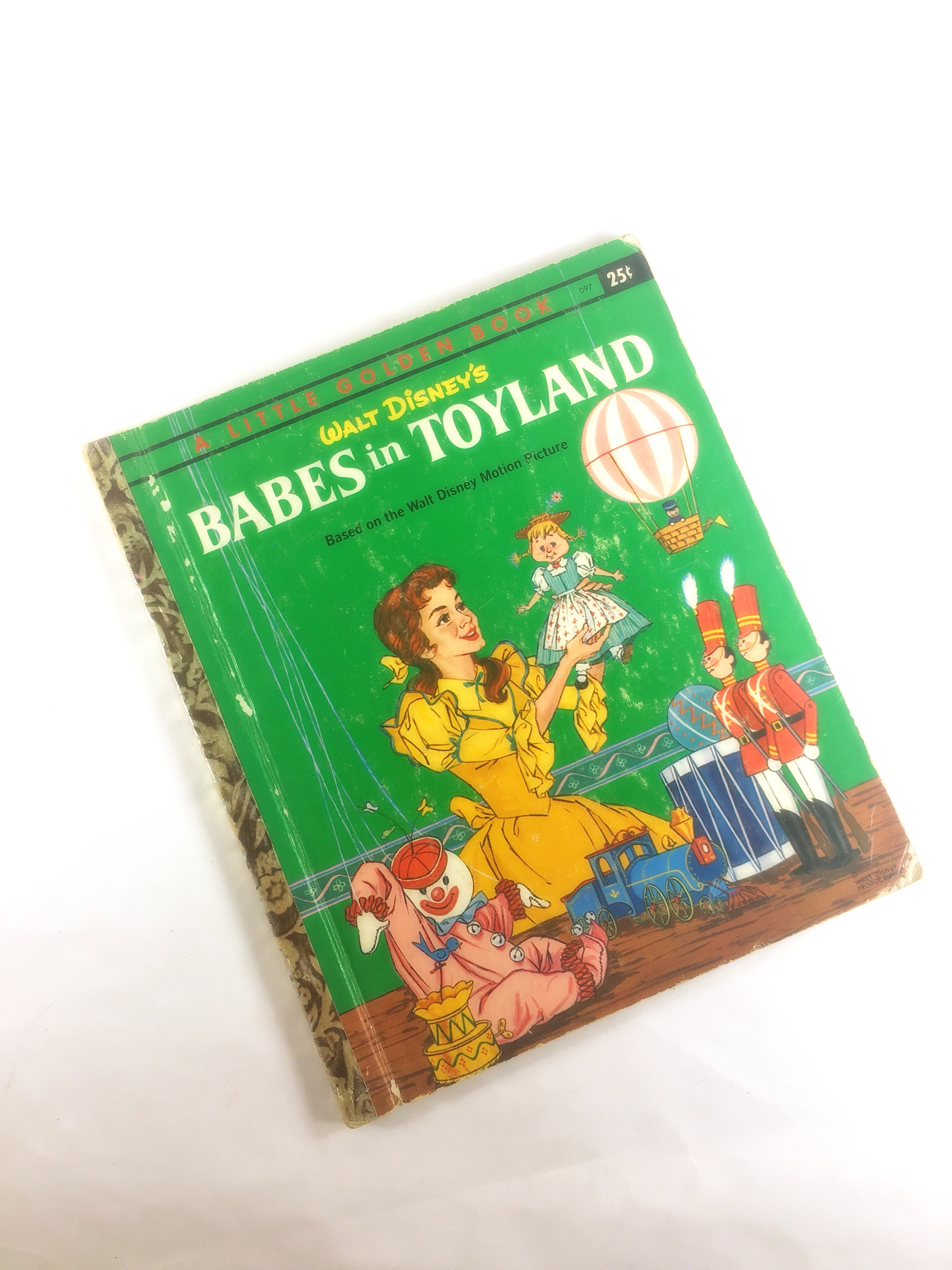 Walt Disney's Babes in Toyland. Vintage Little Golden Book Circa