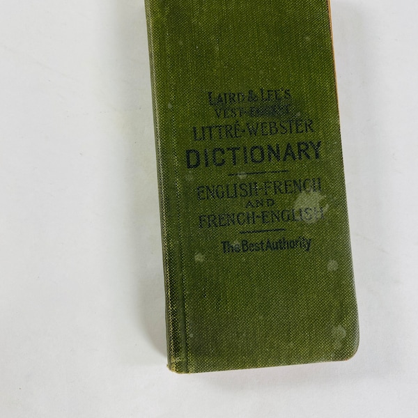 Antique Dictionary Etsy