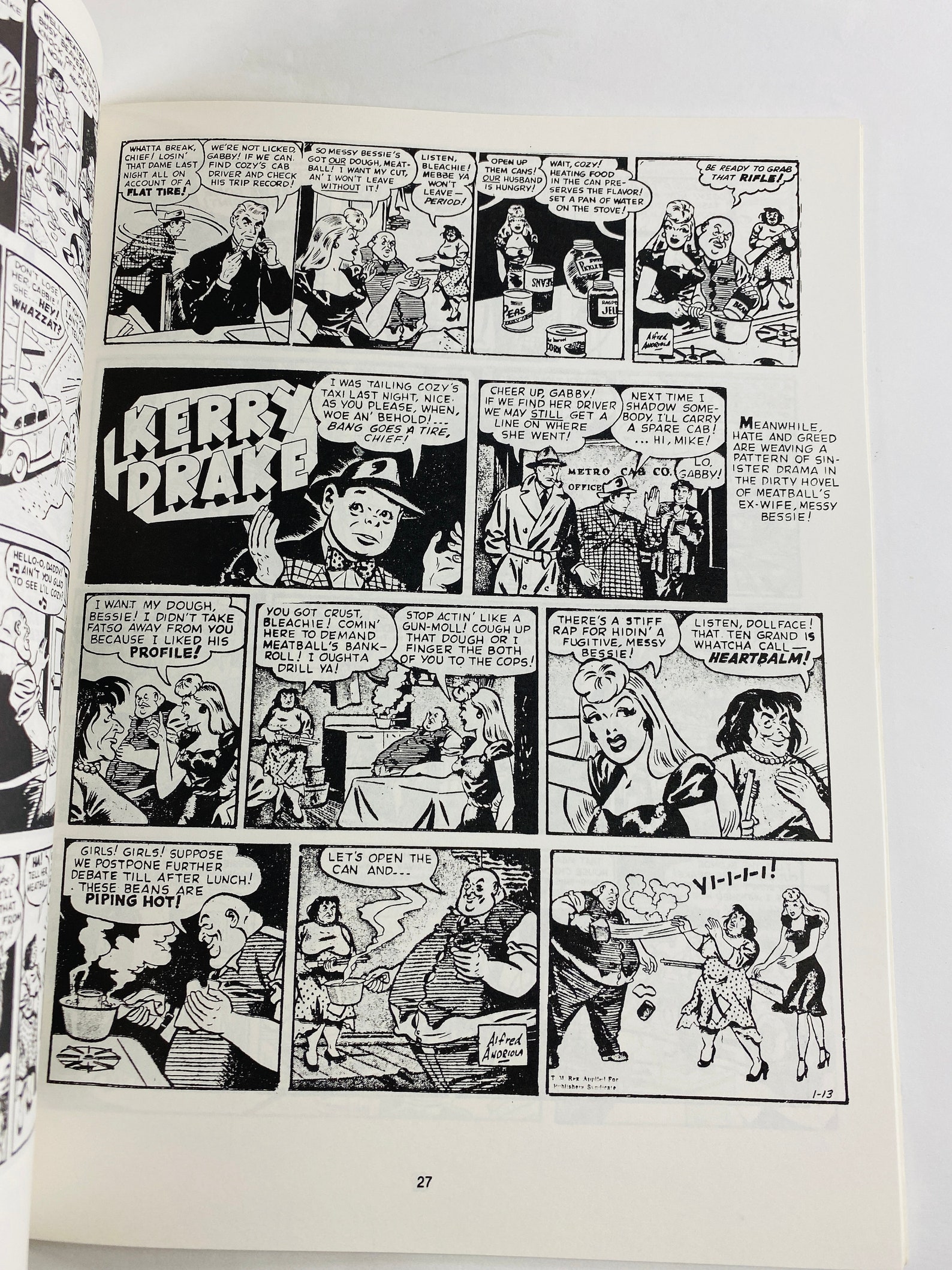 1987 Kerry Drake Vintage Paperback Comic Book 1946 Anti-drug | Etsy