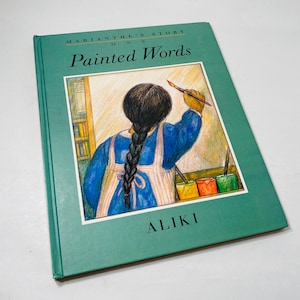 1998 Aliki Brandenberg Painted Words Spoken Memories Marianthe's