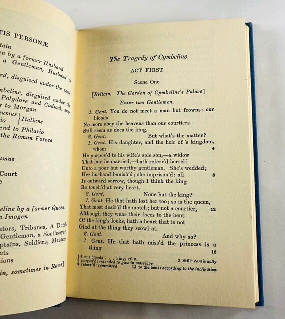 1961 Yale Shakespeare Blue Book Vintage Books PICK ONE! Plays