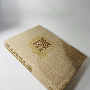 Jews in Their Land vintage FIRST EDITION large coffee table book by David Ben-Gurion circa 1966 printed in London by Aldus Poor Condition