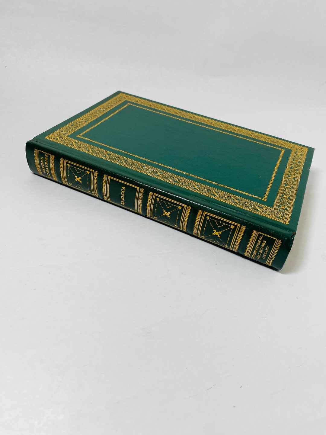 Gothic Novel Rebecca Vintage Book Circa 1938 by Daphne Du Maurier. the