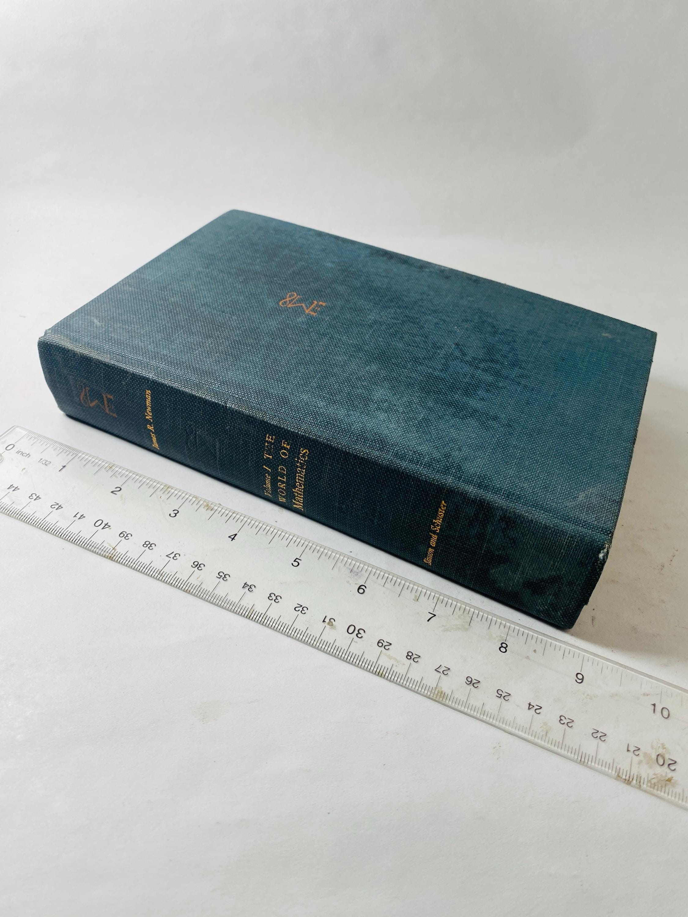 World of Mathematics FIRST EDITION Vintage Book Circa 1956 by