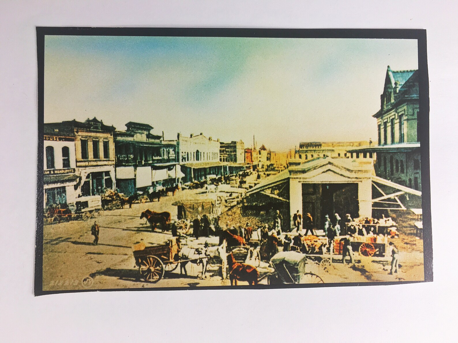 Vintage Houston Texas Postcard Circa 1906 Looking East From Etsy