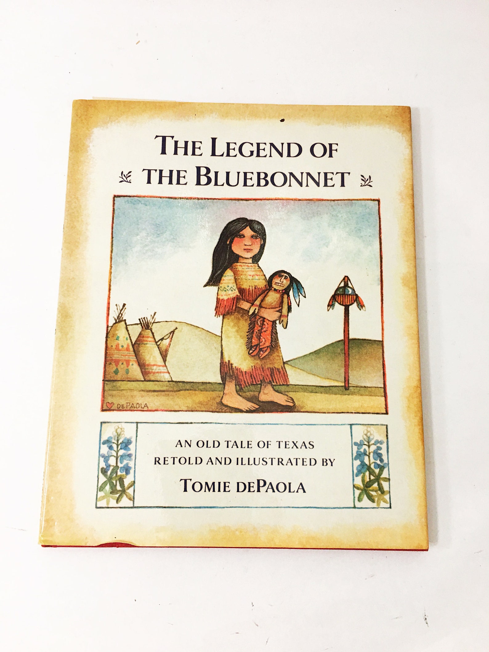 SIGNED Legend of the Bluebonnet by Tomie Depaola Old Tale of Texas ...