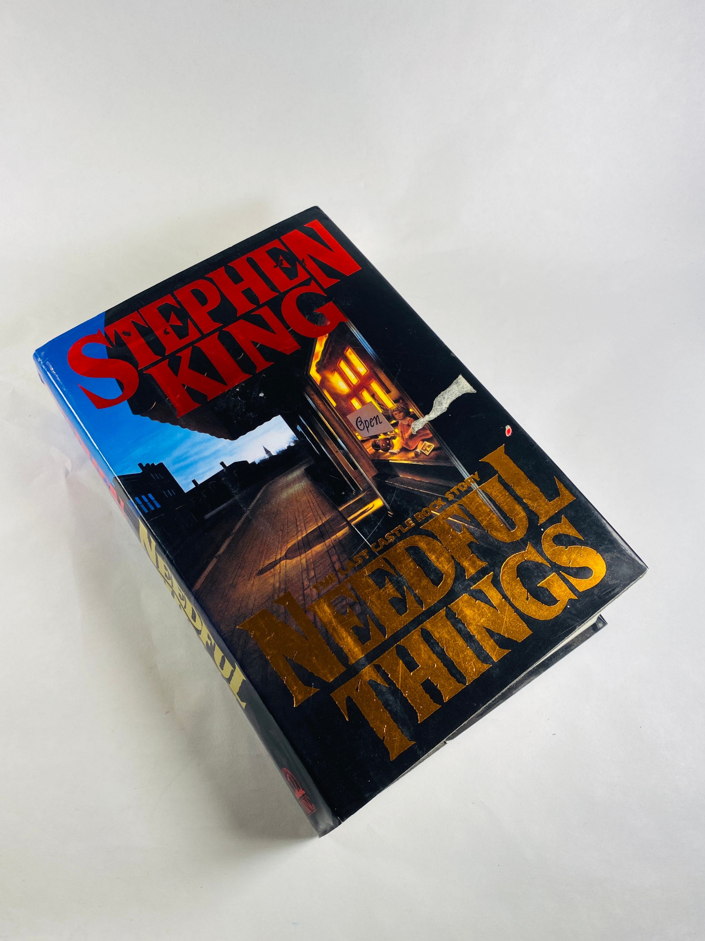 Needful Things by Stephen King FIRST EDITION Vintage Book Etsy