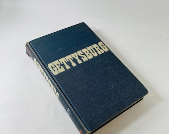 Gettysburg by Earl Schenck Miers and Richard Brown vintage Civil War book circa 1948 Rutgers University publication