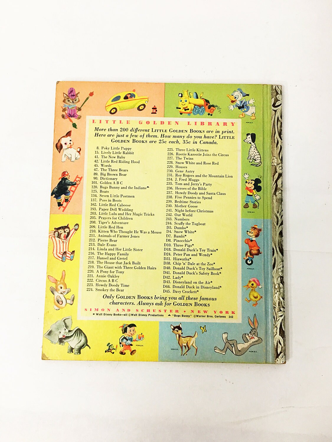 Numbers Book. Little Golden Book. What They Look Like & What | Etsy