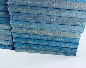 1961 Yale Shakespeare Blue Book Vintage Books PICK ONE! Plays