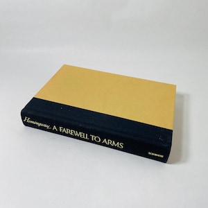 Farewell to Arms by Ernest Hemingway Vintage book circa 1977 Classic literature Valentine&#39;s Day gift