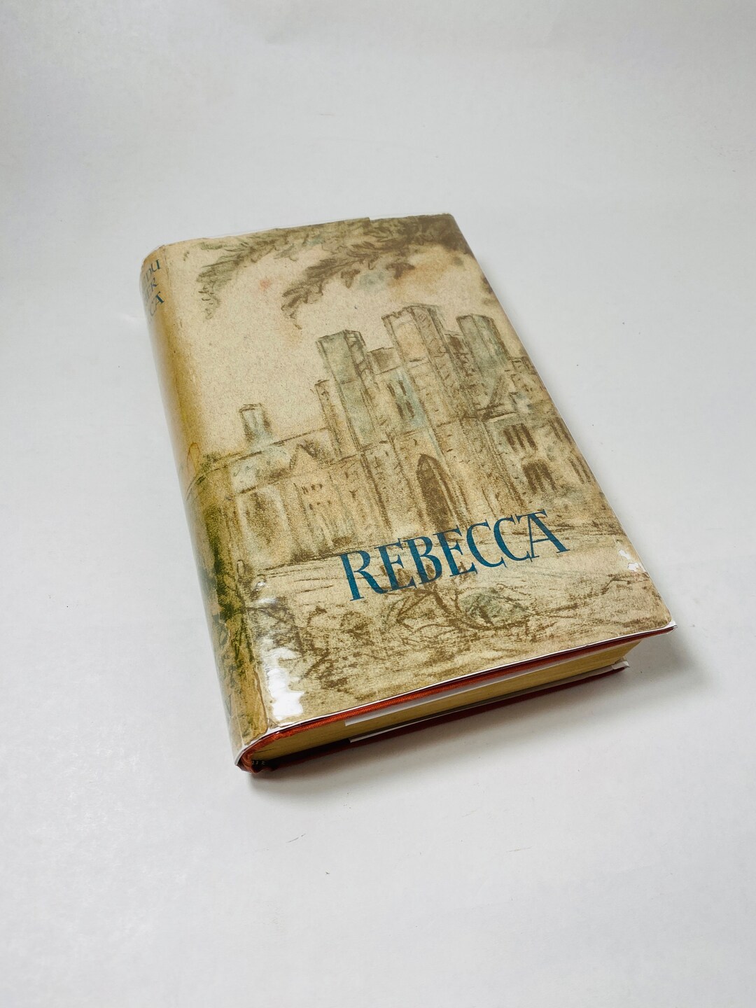 Gothic Novel Rebecca Vintage German Book Circa 1950 by Daphne Etsy