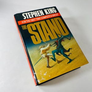 The Stand by Stephen King UNCUT Complete FIRST edition circa 1990 Vintage book Horror & Literary Fiction Scifi fantasy