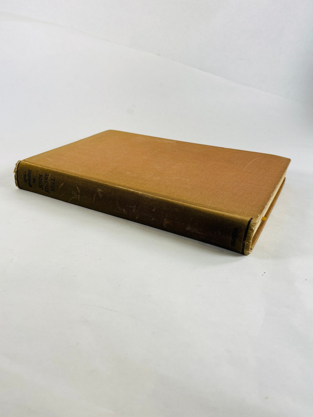 John Stuart Mill Autobiography Vintage Book Circa 1924 Oxford - Etsy