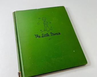 The Little Prince FIRST EDITION Third Printing Vintage Book Circa