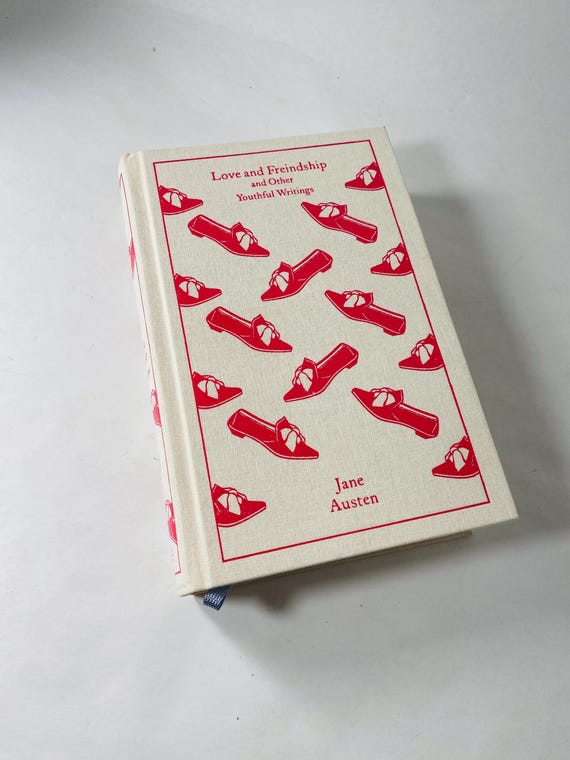 Love and Friendship and Other Youthful Writings by Jane Austen Red
