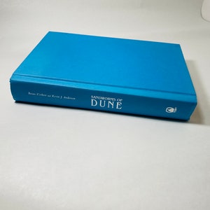 Sandworms of Dune by Brian Herbert FIRST EDITION vintage Dune Chronicles hardback Science Fiction Crusade against computers