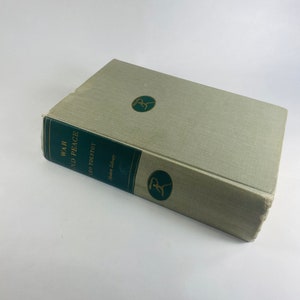 War and Peace by Leo Tolstoy Vintage book circa 1931 Modern Library Classic Literature