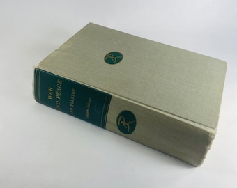 War and Peace by Leo Tolstoy Vintage book circa 1931 Modern Library Classic Literature