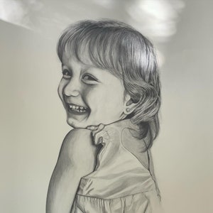 Custom Pencil Portrait Drawing
