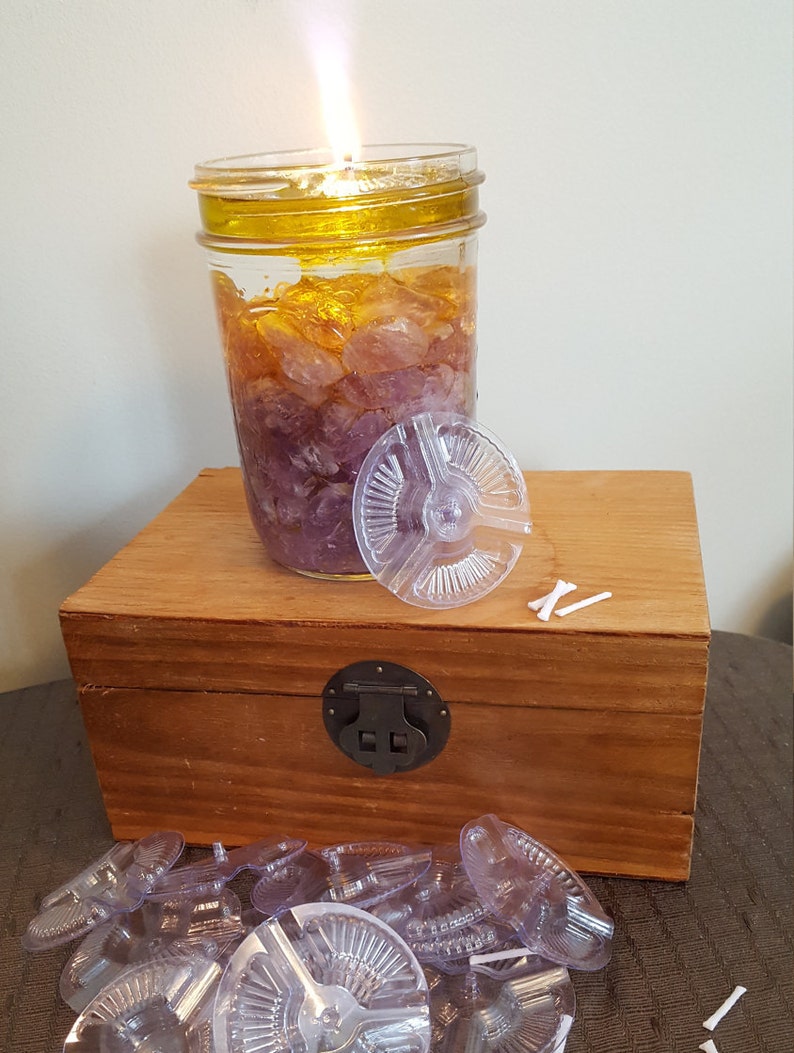 Plastic Floating Oil Candles Water Candles Floating Wicks Etsy