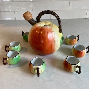 Vintage French Limoges Liquor Set