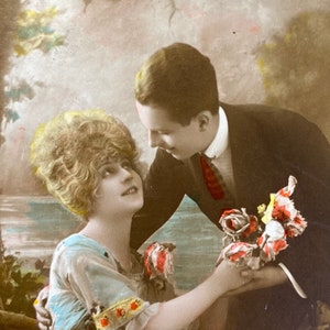 Antique Happy Birthday Postcard