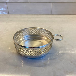 Vintage Silver Plated Wine/ Champagne Coaster